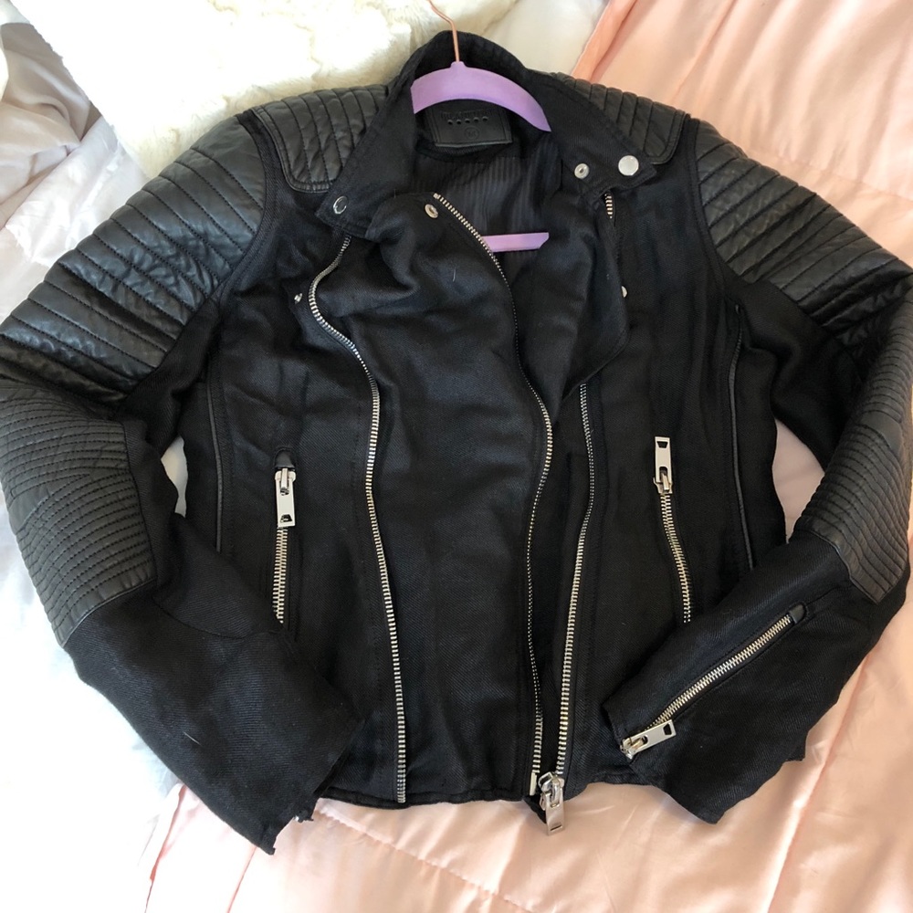 BLANK NYC MOTO JACKET